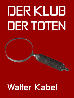 cover image of Der Klub der Toten